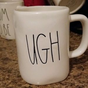 Rae Dunn 3 mugs ❤️💙 bae you’ve got this and UGH